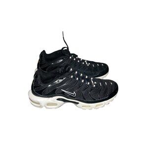 Nike Air Max Plus Black White Sole Low Top Athletic Sneakers Women Size 10